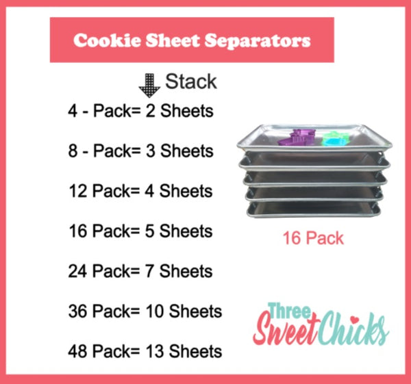 Baking Sheet Stackers Cookie Sheet Pan/Dividers Separators